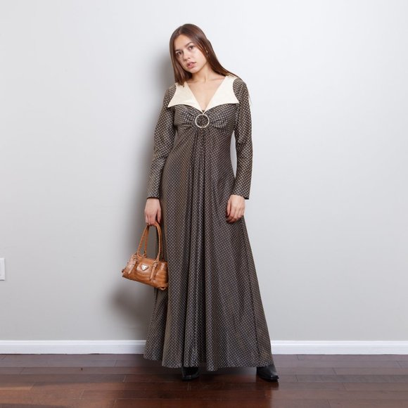50s maxi dress